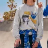 Organically Grown Cotton Graphic Pullover