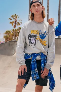 Organically Grown Cotton Graphic Pullover