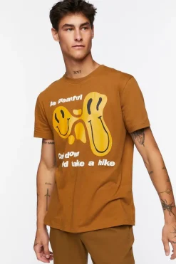 Organically Grown Cotton Happy Face Graphic Tee