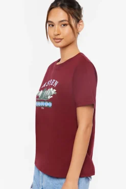 Organically Grown Cotton Aspen Graphic Tee