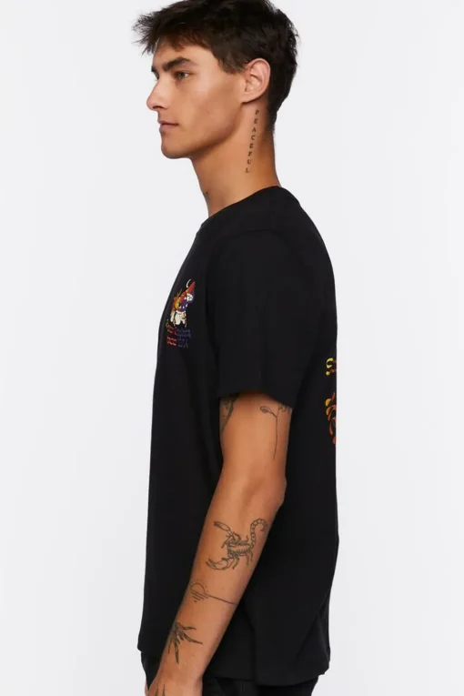 Organically Grown Cotton Mushroom Graphic Tee