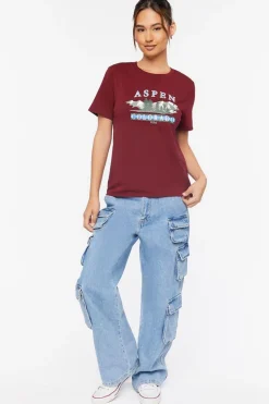 Organically Grown Cotton Aspen Graphic Tee