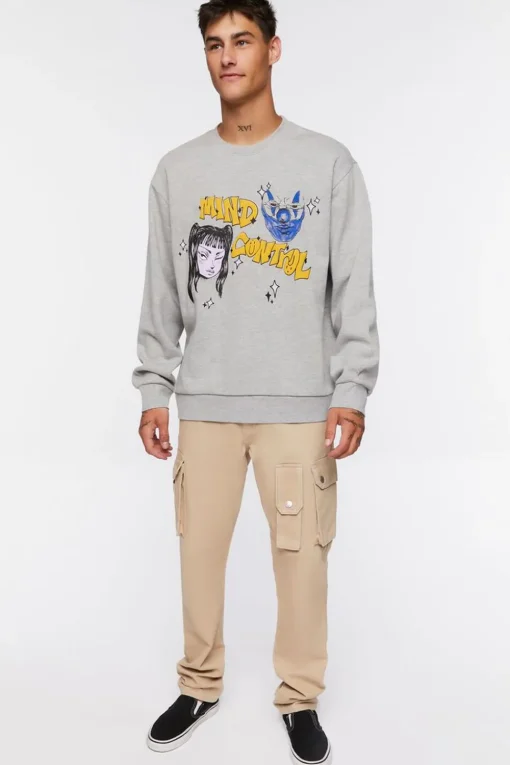 Organically Grown Cotton Graphic Pullover