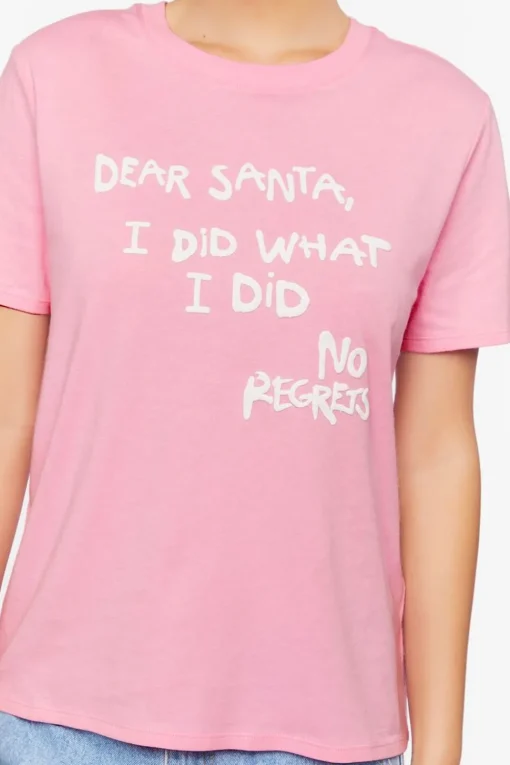 Organically Grown Cotton Santa Graphic Tee