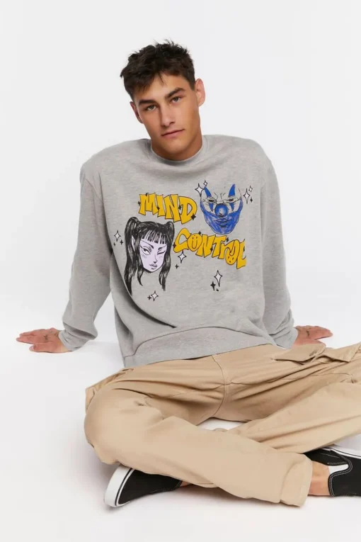Organically Grown Cotton Graphic Pullover