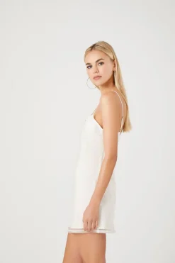 Organza Sweetheart Mini Dress