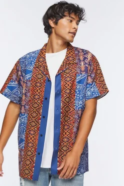 Ornate Paisley Print Shirt