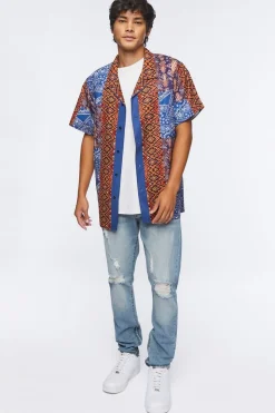 Ornate Paisley Print Shirt