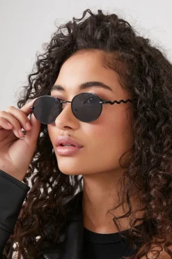 Oval Tinted Sunglasses