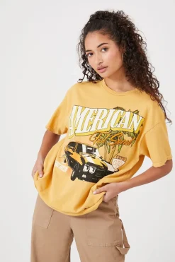 Oversized Fast Speed Graphic Tee