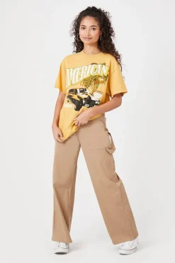 Oversized Fast Speed Graphic Tee