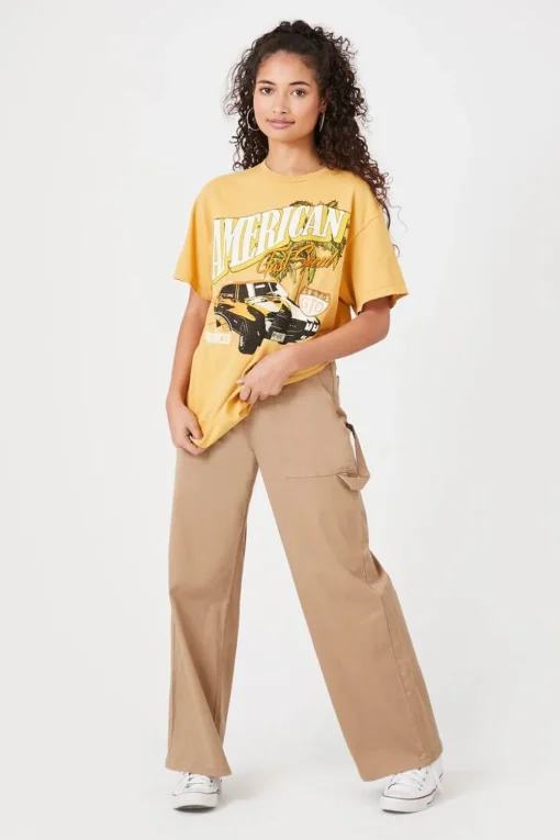 Oversized Fast Speed Graphic Tee