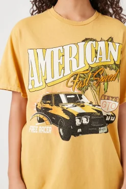 Oversized Fast Speed Graphic Tee