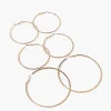Oversized Hoop Earring Set