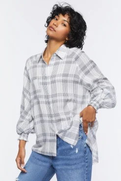 Oversized Plaid Shirt