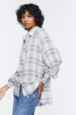 Oversized Plaid Shirt