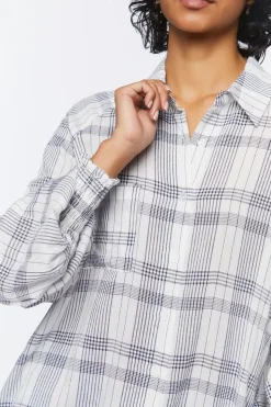 Oversized Plaid Shirt