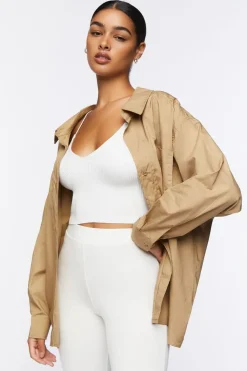 Oversized Poplin Shirt