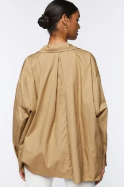 Oversized Poplin Shirt