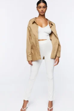 Oversized Poplin Shirt