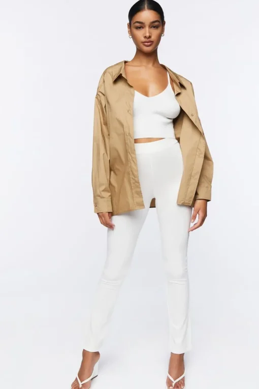 Oversized Poplin Shirt