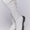 Over-The-Knee Lug-Sole Boots
