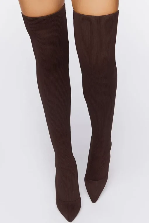 Over-The-Knee Sock Boots