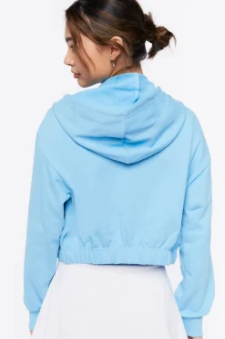 Palm Beach Graphic Zip-Up Hoodie