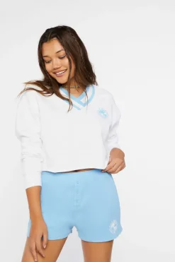 Palm Beach Leisure Club Graphic Shorts