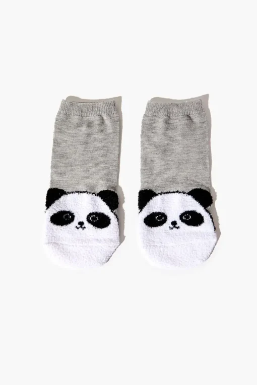 Panda Face Ankle Socks