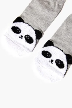 Panda Face Ankle Socks