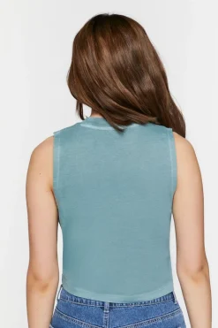Paradise Beach Graphic Tank Top