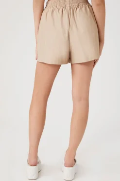 Patch-Pocket Pull-On Shorts