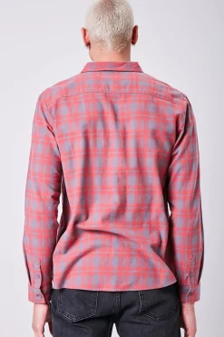Plaid Button-Front Shirt