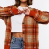 Plaid Cardigan Sweater