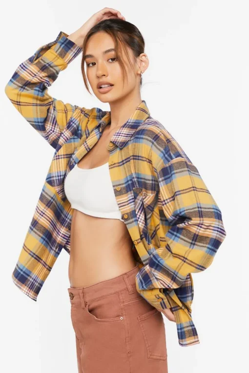 Plaid Flannel Shirt