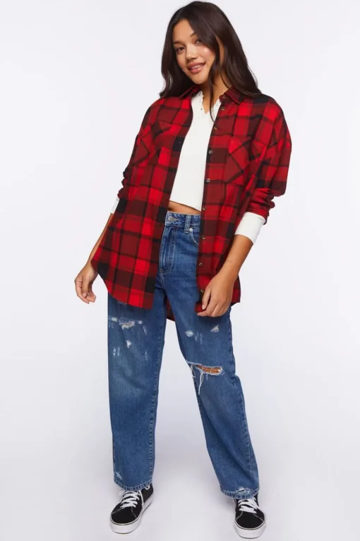Plaid Flannel Shirt