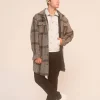 Plaid Longline Shacket