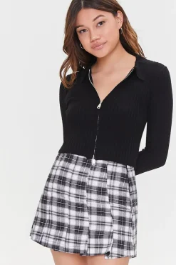 Plaid Mini Skirt
