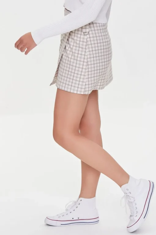 Plaid Mini Skirt