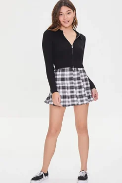 Plaid Mini Skirt