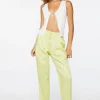 Pleated High-Rise Pants