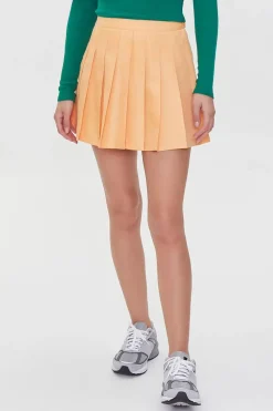 Pleated Mini Skirt
