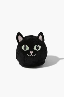 Plush Cat House Slippers