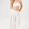 Pom Pom Swim Cover-Up Pants