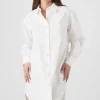 Poplin Mini Shirt Dress