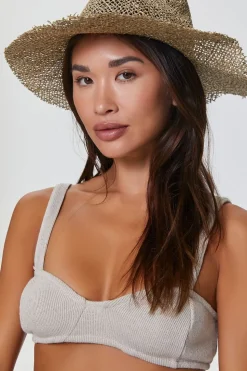 Premium Palm Straw Fedora