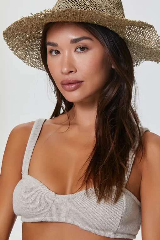 Premium Palm Straw Fedora