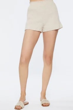 Pull-On Mid-Rise Shorts
