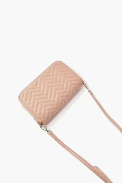 Quilted Chevron Crossbody Bag